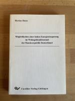 Möglichkeiten einer hohen Energieeinsparung im Wohngebäudebestand der Bundesrepublik Deutschland