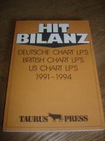 Hit Bilanz - Deutsche Chart LP's 1991-1994. British Chart LP's 1991-1994. US Chart LP's 1991-1994