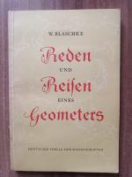 Reden und Reisen eines Geometers