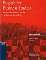 Ian MacKenzie: English for Business Stud Ian MacKenzie: English for Business Stud