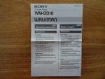 Sony: Bedienungsanleitung Sony Walkman W