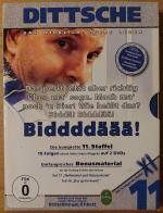 Dittsche * Das wirklich wahre Leben * Die komplette 11. Staffel * Das perlt jetzt aber richtig über, ma' sagn. Mach ma' noch'n Bier! Wie heißt das? Biddä! Bidddää! Biddddäää! * 10 Folgen reinste Impro-Muggelei auf 2 DVDs