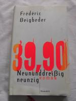 Frédéric Beigbeder: Neununddreissigneunz