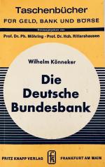 Die Deutsche Bundesbank