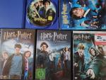 Harry potter 5x SET- und der Orden des Phönix - und der Feuerkelch - und der Gefangene von Askaban - und der Kammer des Schreckens - und der Stein der Weisen - DVD 's Sammlung