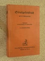 strafgesetzbuch mit 77 nebengesetzen