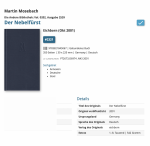 Martin Mosebach: Der Nebelfürst / Die An Martin Mosebach: Der Nebelfürst / Die An