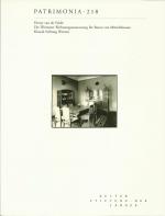 Henry van de Velde: Die Weimarer Wohnungsausstattung für Baron von Münchhausen. Klassik Stiftung Weimar. (Patrimonia 218)