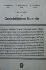 Lehrbuch der gerichtlichen Medizin (als Sonderabdruck herausgegeben)