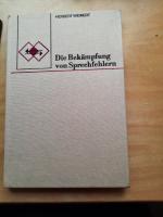 Prof.Becker: Die Bekämpfung von Sprechfe