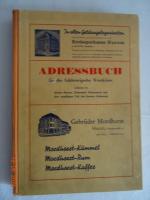 Adreßbuch für die Schleswigsche Westküste 1955