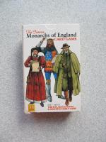 The famous monarchs of England - card game