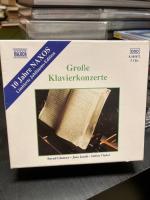 Große Klavierkonzerte. Mozart; Beethoven; Chopin; Liszt; Grieg; Schumann; Tschaikowsky. 5 CD Box.