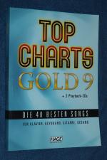 Top Charts Gold Band 9 (+2 CD's ) Songbook Klavier/Keyboard/Gesang/Gitarre .