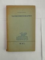 Adalbert Stifter: NACHKOMMENSCHAFTEN