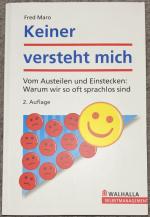 Fred Maro: Keiner versteht mich Vom Aust Fred Maro: Keiner versteht mich Vom Aust
