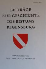 Beiträge zur Geschichte des Bistums Regensburg, Bd. 57