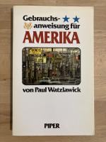 Gebrauchsanweisung für Amerika