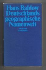 Deutschlands geographische Namenwelt