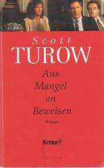 Scott Turow: Aus Mangel an Beweisen