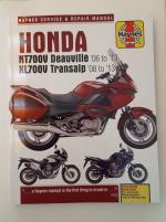 Honda NT00V Deauville 06 to 13 / XL700V Transalp 08 to 13. Haynes Service and Repair Manual 5541