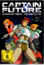 Captain Future // Komplettbox 8 DVDs Folge 01 - 40