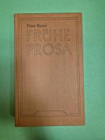 Frühe Prosa