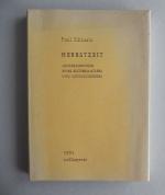 Herbstzeit- Aufzeichnungen eines Büchermachers und Notenschreibers.