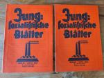 Jungsozialistische Blätter. 1927, März, April, Mai, Juni, Juli, September, Oktober, November, Dezember. [einzeln angeboten] [m. Zugabe]