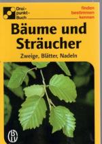 Bäume und Sträucher : Zweige, Blätter, Nadeln.