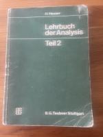 Lehrbuch der Analysis