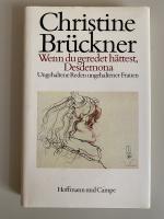 Wenn du geredet hättest, Desdemona - Ungehaltene Reden ungehaltener Frauen. Mit Zeichnungen von Horst Janssen.