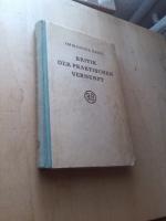 Immanuel Kant: Kritik der praktischen Ve Immanuel Kant: Kritik der praktischen Ve