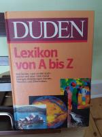 Duden - Lexikon von A - Z