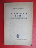 Corbach ,  Liselotte: Rainer Maria Rilke