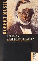 Robert Musil: 1., Erstes und zweites Buc