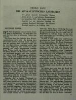 Mann, Thomas in Die andere Seite.: Die a