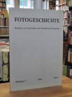 Fotogeschichte - Beiträge zur Geschichte und Ästhetik der Fotografie, Jahrgang 2, Heft 5