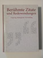 Berühmte Zitate und Redewendungen