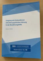 Umgang mit ProbandInnen mit einer psychischen Störung in der Bewährungshilfe