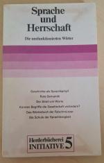 Kaltenbrunner, Gerd K: Sprache und Herrs Kaltenbrunner, Gerd K: Sprache und Herrs