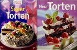 2 Bücher TORTEN: 1. Super Torten 2. Neue Torten