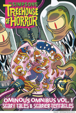 Simpsons Treehouse of Horror Ominous Omnibus Vol. 1: Scary Tales & Scarier Tentacles HC