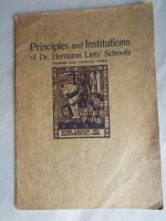 Hermann Lietz: The Deutsche Land-Erziehu