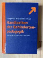 Antor, Georg; Bleidick, Ulrich: Handlexi Antor, Georg; Bleidick, Ulrich: Handlexi