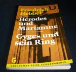 Herodes und Mariamne / Gyges und sein Ring / 1388