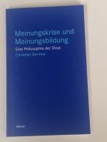 Christian Bermes: Meinungskrise und Mein