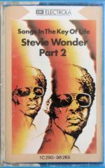 Stevie Wonder Part 2 "Songs in the Key of Life"  - Musikkassette -