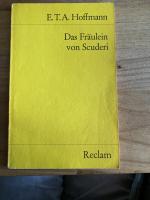 Hoffmann, E. T. A.: Das Fräulein von Scu Hoffmann, E. T. A.: Das Fräulein von Scu