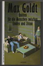 Max Goldt: Quitten für die Menschen zwis